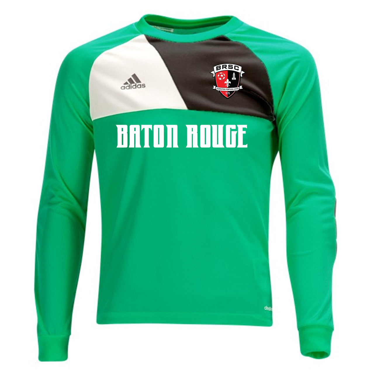 adidas BRSC Assita 17 GK Jersey BRSC 2016-2018 Mens Small Green/Black/White - Third Coast Soccer