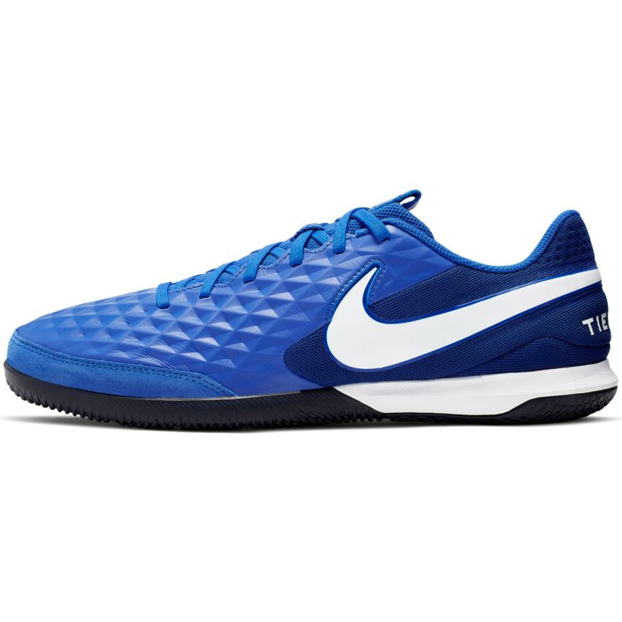 Nike Tiempo Legend 8 Academy IC - Hyper Royal/White/Deep Blue Mens Indoor Mens 6.5 Hyper Royal/White - Third Coast Soccer