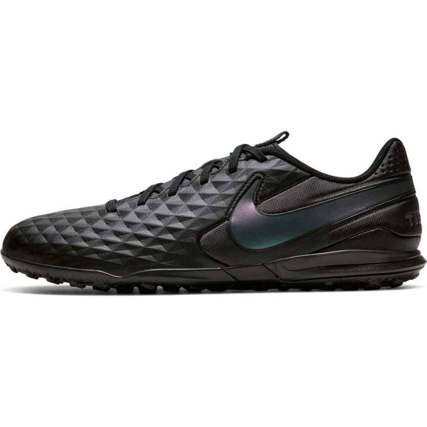 Nike Tiempo Legend 8 Academy Turf - Black/Black Men's Footwear Closeout Mens 6.5 Black/Black - Third Coast Soccer