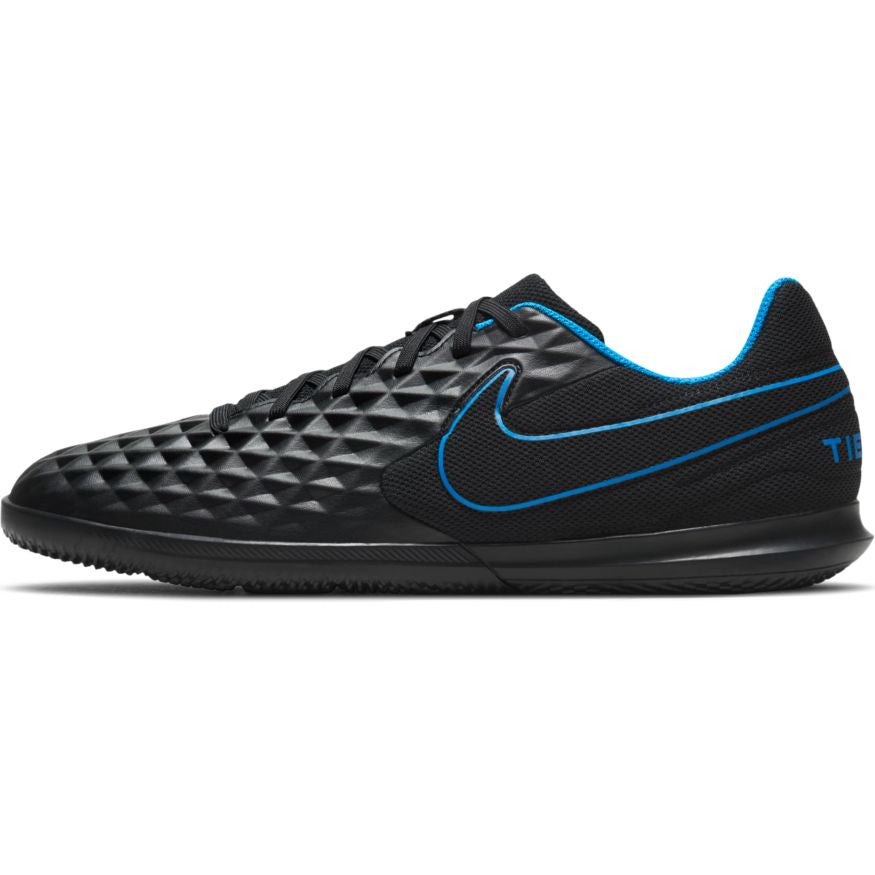Nike Tiempo Legend 8 Club Ic - Black/Blue Mens Indoor Mens 6.5 Black/Photo Blue - Third Coast Soccer