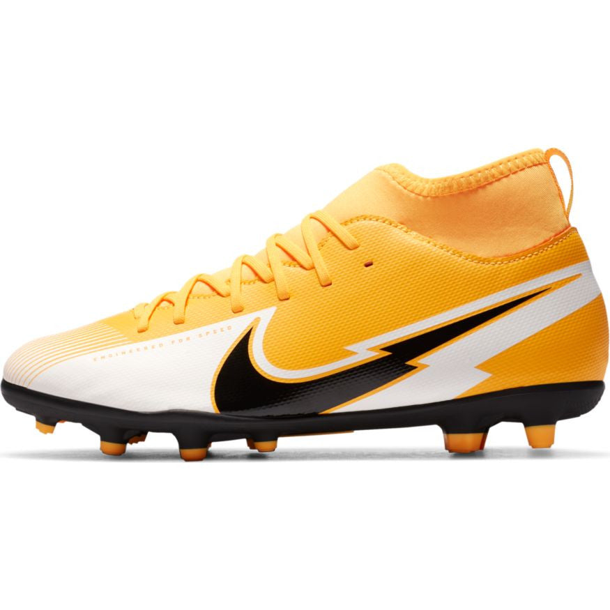 Nike Jr Superfly 7 Club Fg Nikeat8150-801 Youth Firm Ground Youth 3.5 Laser Orange/Black - Third Coast Soccer