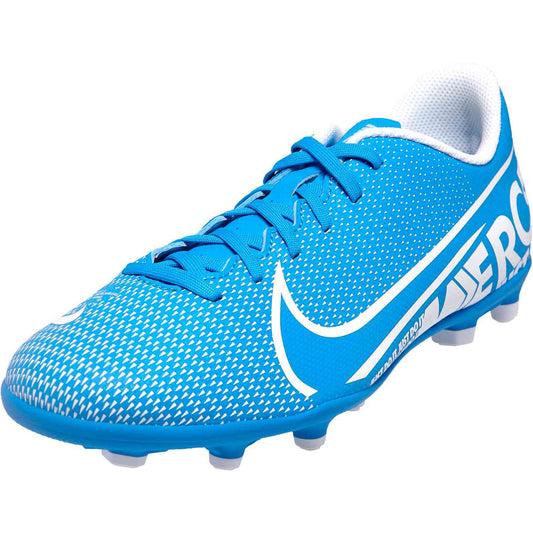 Nike Junior Vapor 13 Club FG/MG - Blue hero Youth Firm Ground Youth 1 Blue Hero/White Obsidian - Third Coast Soccer