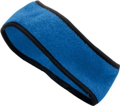 Augusta Chill Fleece Sport Headband Hats Black  - Third Coast Soccer