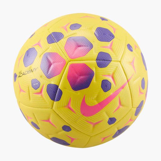 Nike Academy Ball - Yellow/Purple/Pink Balls Yellow/Purple/Hyper Pink 3 - Third Coast Soccer