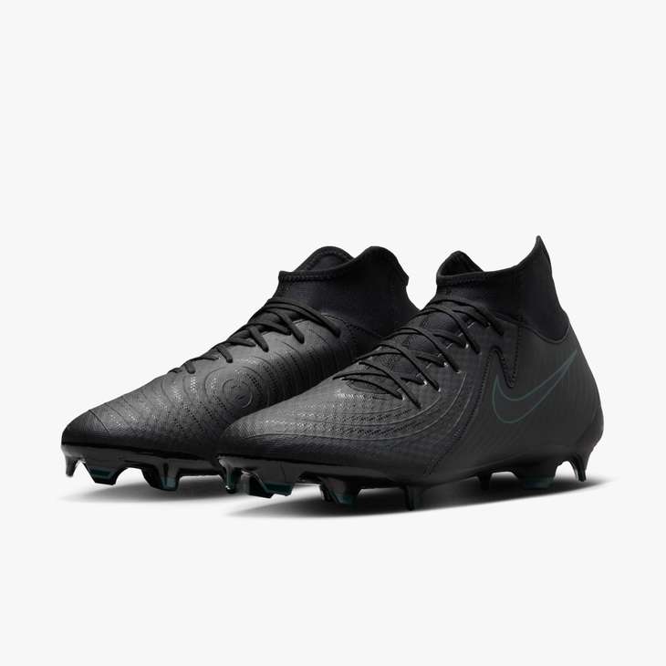 Nike Phantom Luna II Academy FG/MG - Black/Deep Jungle Men's Footwear Closeout - Third Coast Soccer