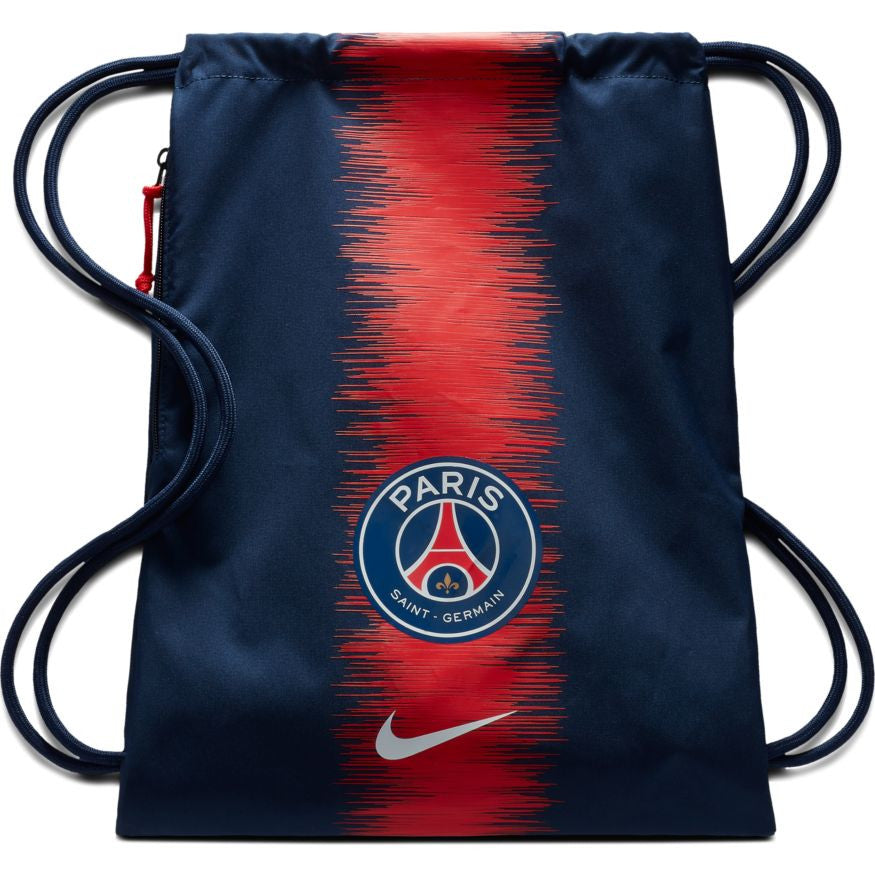 Nike Paris St. Germain Gym Sack Bags Midnight Navy/White  - Third Coast Soccer
