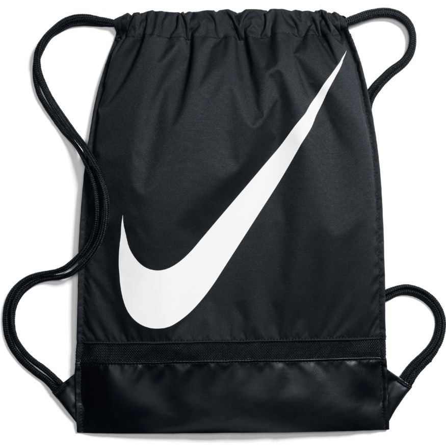 Nike Football Gym Sack - Black/Black/White Bags Black/White  - Third Coast Soccer