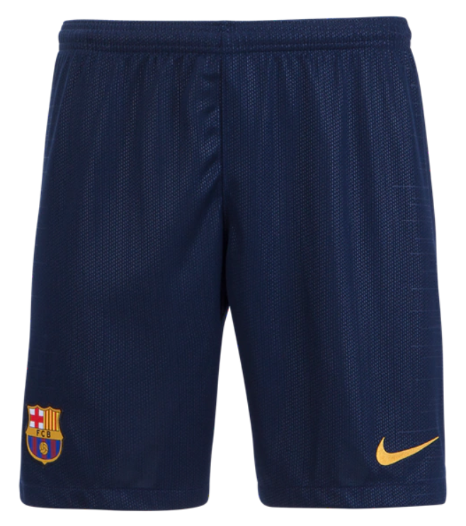 Nike FC Barcelona Home Short 18/19 Club Replica Obsidian/University Gold Mens Small - Third Coast Soccer