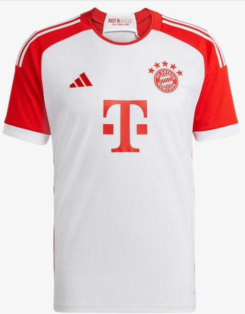 adidas Youth Bayern Munich Home Jersey 23/24 Club Replica   - Third Coast Soccer