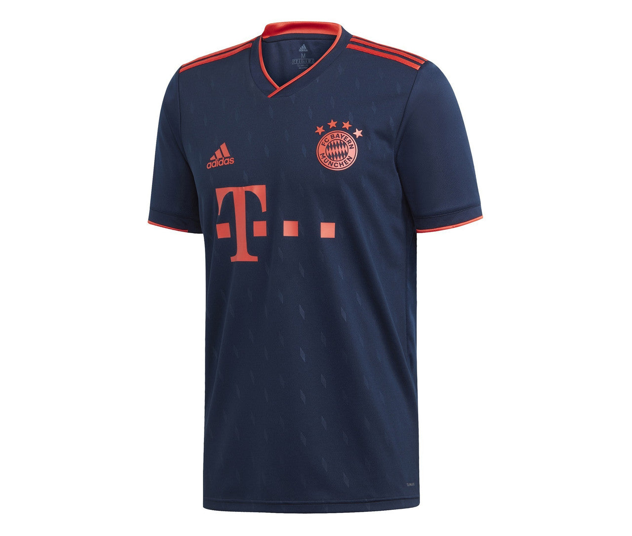adidas FC Bayern Munich 3rd Jersey 19/20 Club Replica Mens Small Collegiate Navy/Bright Red - Third Coast Soccer