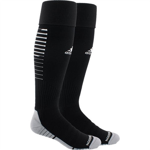adidas GCR Team Speed II Sock - Black Gulf Coast Rangers Small (1Y-4Y) Black/White - Third Coast Soccer