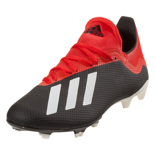 adidas X 18.3 FG - Core Black/Off WHite/Grey Mens Firm Ground Mens 6.5 Black/Off White/Grefou - Third Coast Soccer