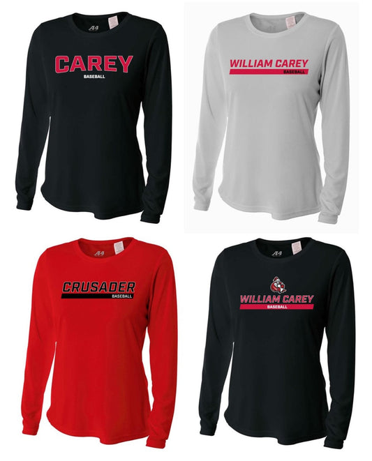 WCU Baseball Women's Long-Sleeve Performance Shirt WCU Baseball   - Third Coast Soccer