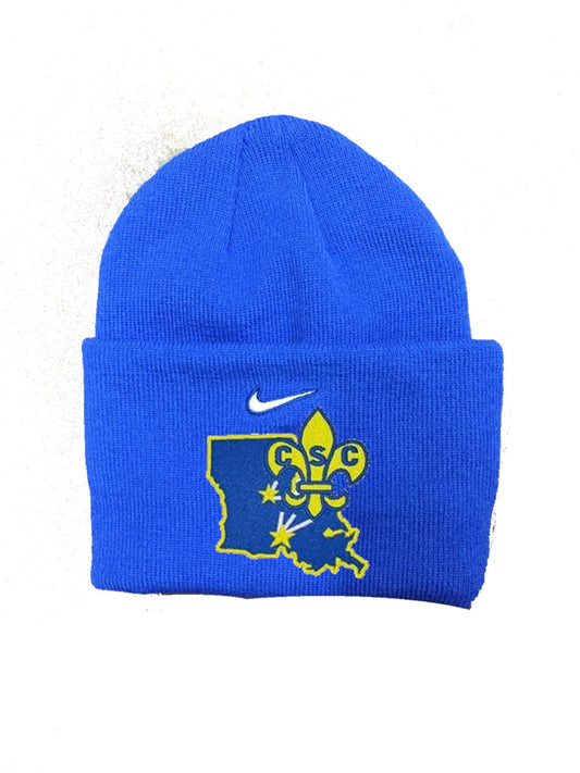 Nike CSC Cuff Knit Cajun Soccer Club Spirit Royal  - Third Coast Soccer