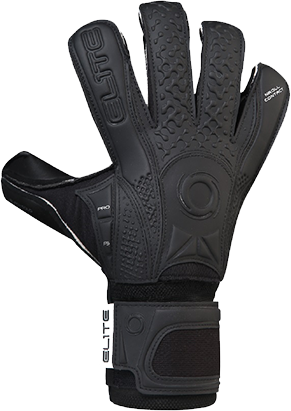 Elite Black Solo Goalkeeper Gloves Gloves Black 6 - Third Coast Soccer
