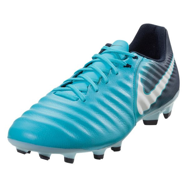 Nike Tiempo Ligera IV FG - Gamma Blue/White/Obsidian/Glacier Blue Mens Firm Ground Gamma Blue/White/Obsidian Mens 6.5 - Third Coast Soccer