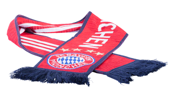 adidas Bayern Munich Scarf 18/19 Scarves Fcb True Red/Navy  - Third Coast Soccer