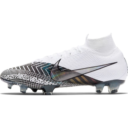 Nike Merc Superfly 7 Elite Fg Nikebq5469-110 Mens Firm Ground Mens 7.5 White/Black - Third Coast Soccer