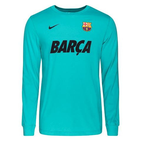 Nike Fc Barcelona Long-Sleeve Tee T-Shirts Mens Small  - Third Coast Soccer