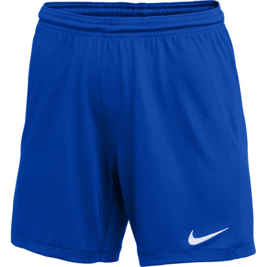 Nike SCSL Women's Park III Short - Royal St. Charles Soccer League Game Royal/White Womens Extra Small - Third Coast Soccer
