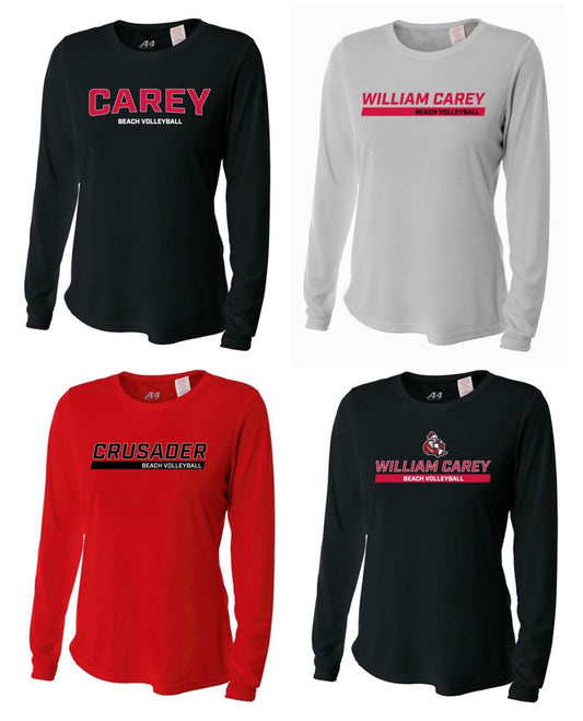 WCU Beach Volleyball Women's Long-Sleeve Performance Shirt WCU Beach Volleyball   - Third Coast Soccer