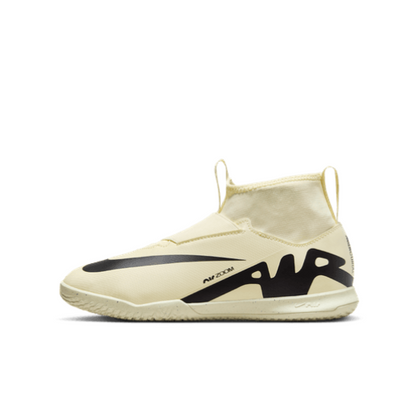 Nike Junior Mercurial Superfly 9 Academy IC - Lemonade/Black Youth Footwear   - Third Coast Soccer