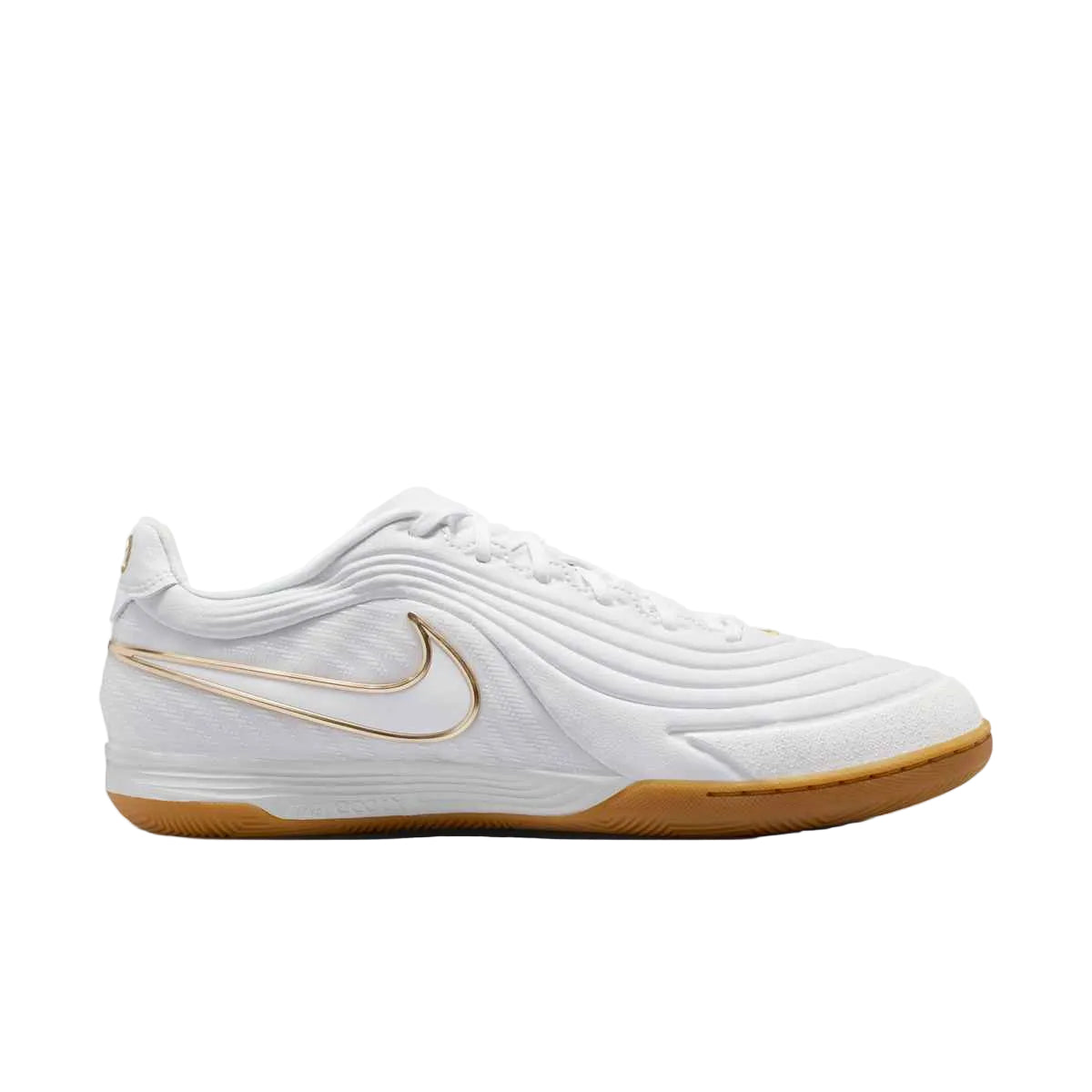 Nike Tiempo Reactgato IC - White/Metallic Gold Men's Footwear - Third Coast Soccer