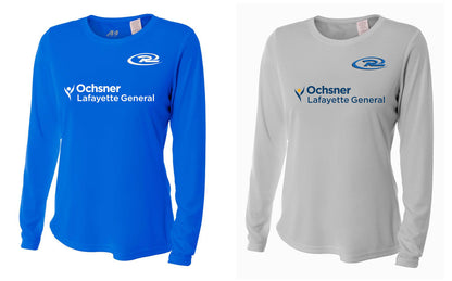 A4 Cajun Rush Women's Practice Tee LS Training Wear   - Third Coast Soccer