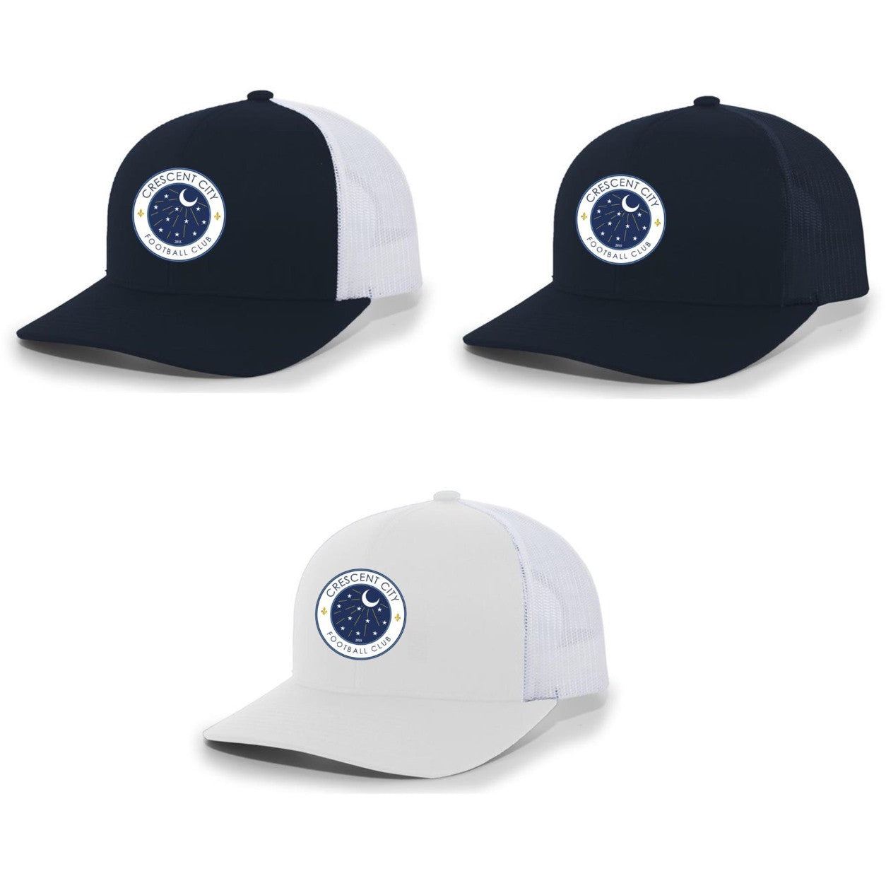 Crescent City Trucker Hat Crescent City Soccer   - Third Coast Soccer