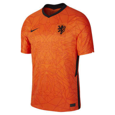 Nike Netherlands Home 2020 Jersey International Replica Closeout Mens Small Safety Orange/Black - Third Coast Soccer