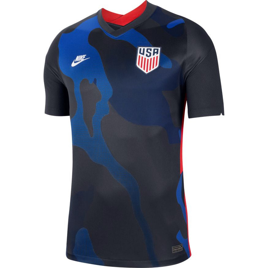 Nike USMNT Away Jersey 2020 International Replica Mens Small Dark Obsidian/White - Third Coast Soccer