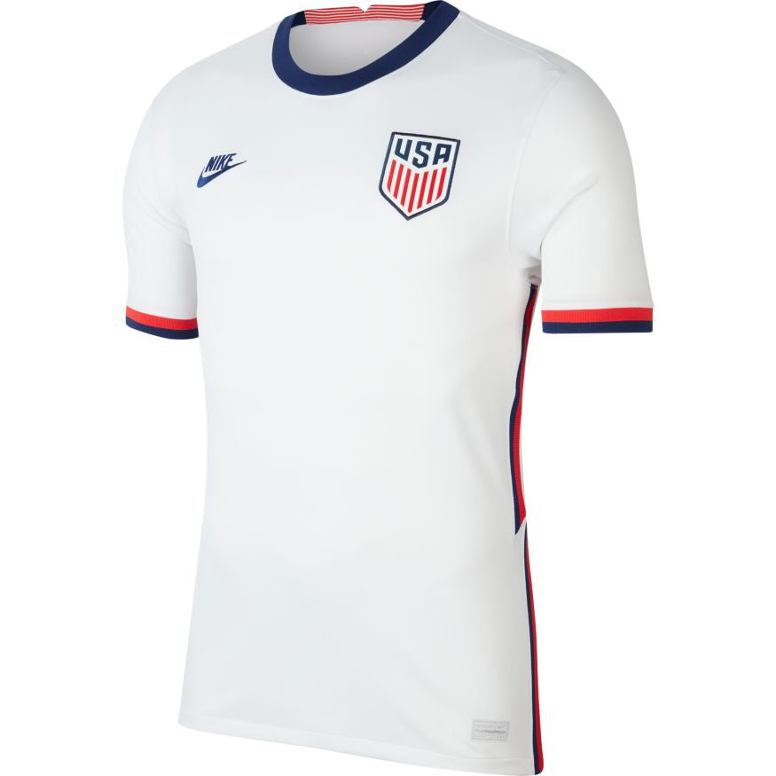 Nike USMNT Home Jersey 2020 International Replica Mens Small White/Loyal Blue - Third Coast Soccer