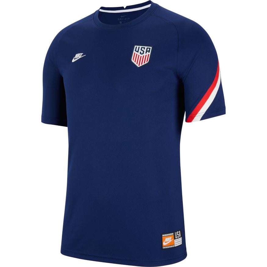 Nike Usa Men'S Short Sleeve Soccer Top International Replica Mens Small Loyal Blue/White - Third Coast Soccer