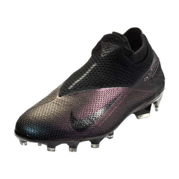 Nike Phantom Vision 2 Elite FG - Black Mens Firm Ground Mens 7.5 Black/Black - Third Coast Soccer