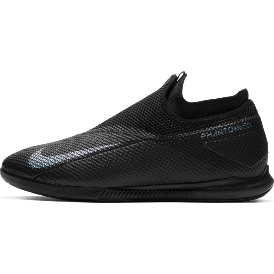 Nike Phantom Vision 2 Academy IC - Black Mens Indoor Mens 6.5 Black/Black - Third Coast Soccer