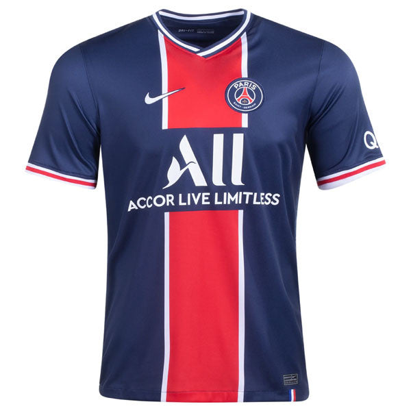Nike Paris St. Germain 20/21 Home Jersey Club Replica Mens Small Midnight Navy/White - Third Coast Soccer
