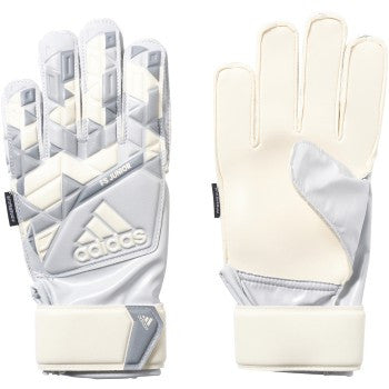 adidas Ace Fingersave Junior Camo - Grey/White/Grey Gloves Clegre/Ftwwht/Midgre 8 - Third Coast Soccer