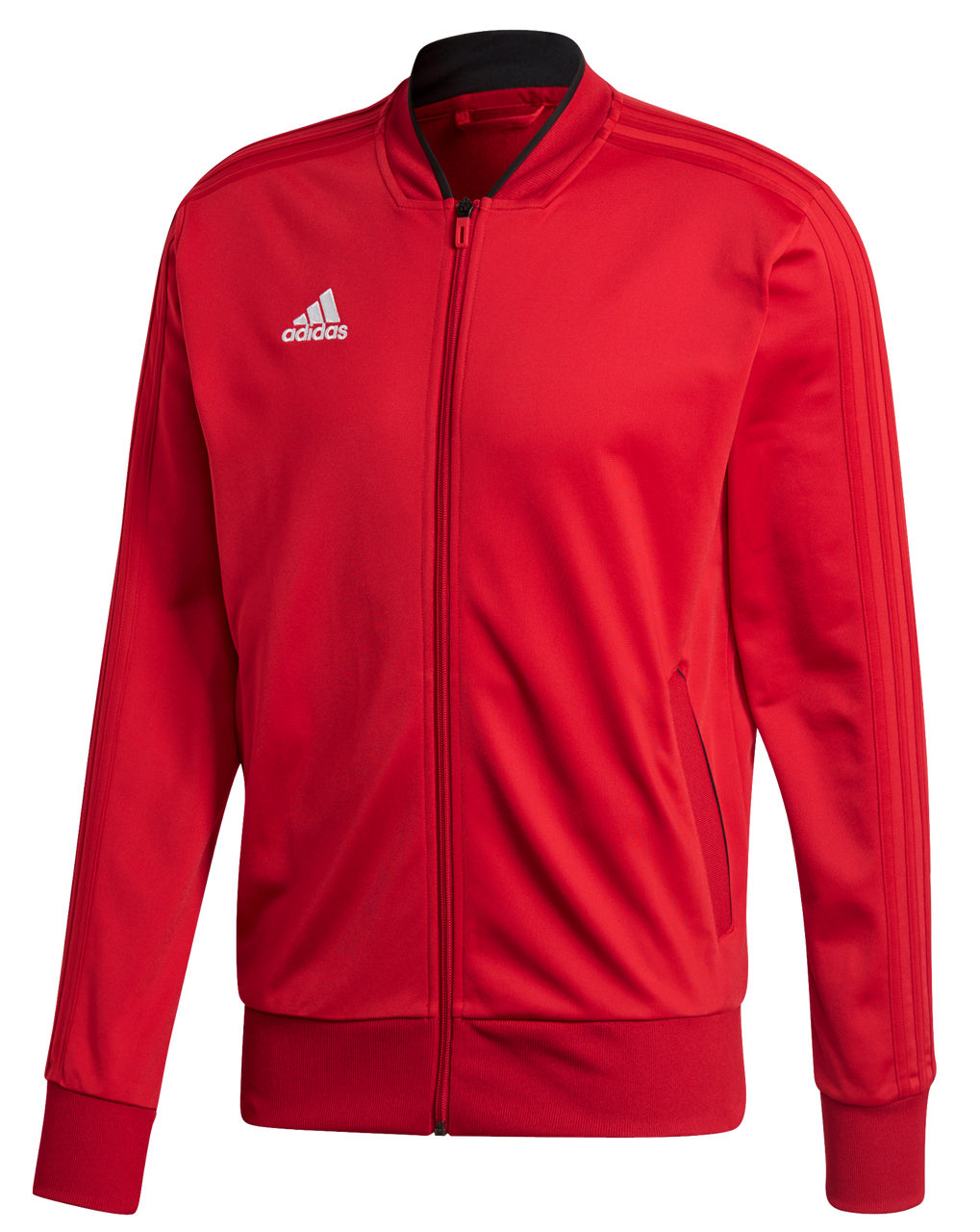 adidas Condivo 18 Training Jacket - Power Red Jackets Powerred/Black/White Mens Small - Third Coast Soccer