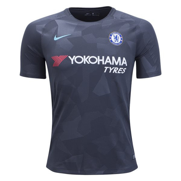 Nike Chelsea Fc 3Rd Jersey 17/18 Club Replica Anthracite/Omega Blue Mens Small - Third Coast Soccer