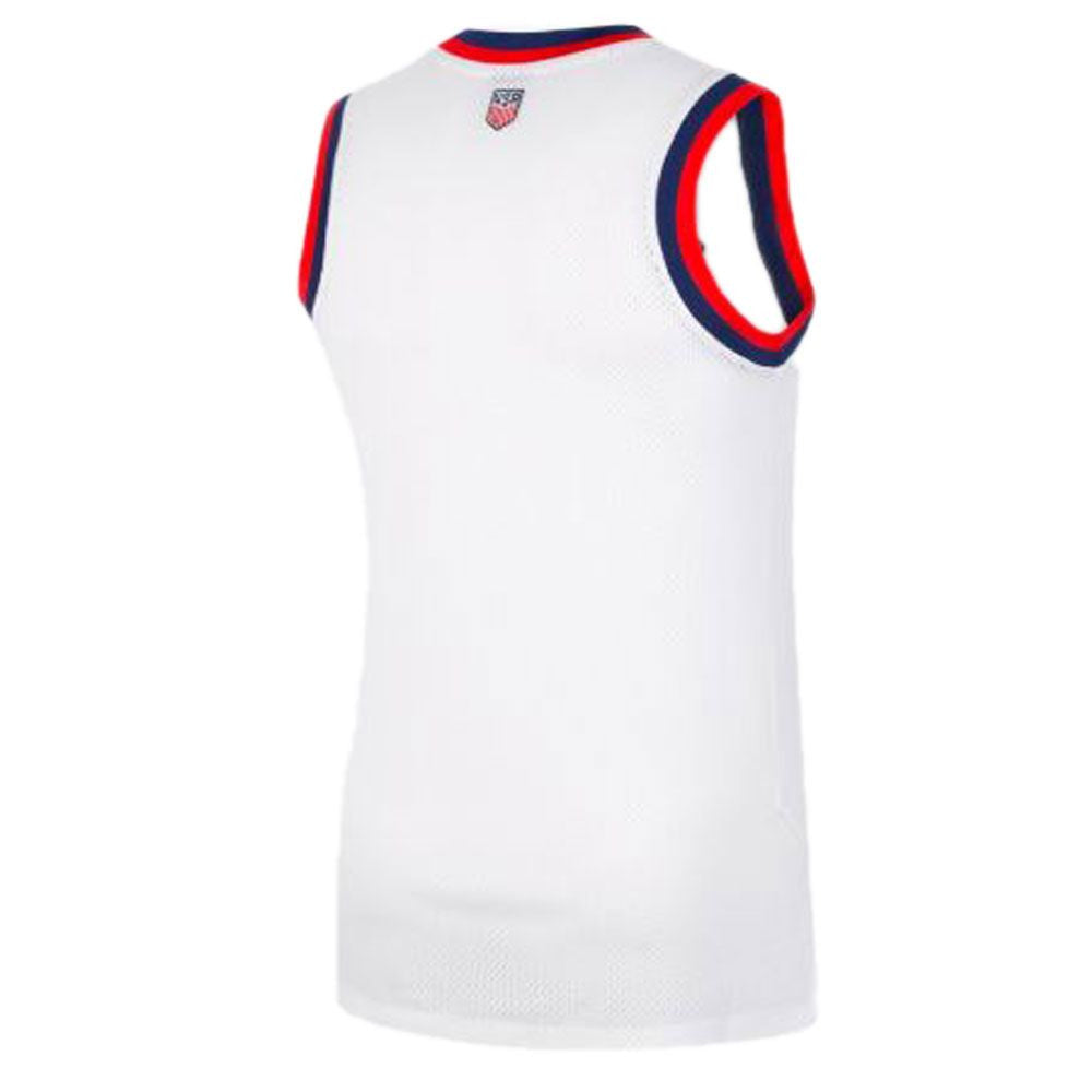 NIKE USA TANK JERSEY TOP International Replica Mens Medium White/Black - Third Coast Soccer