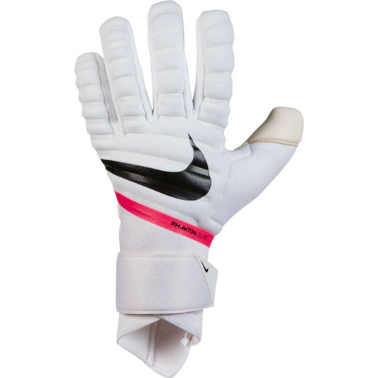 Nike Phantom Elite Goalkeeper Glove Gloves Size 11 Whtie/Pink Blast/Black - Third Coast Soccer