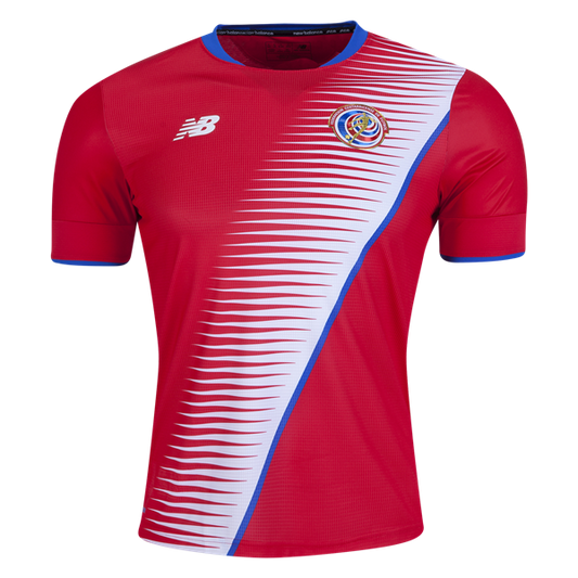 New Balance Costa Rica Home Jersey 17/18 Club Replica Red Mens Small - Third Coast Soccer
