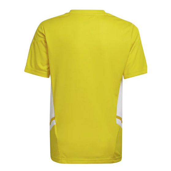 adidas Youth Condivo 22 Jersey - Yellow apparel closeout - Third Coast Soccer