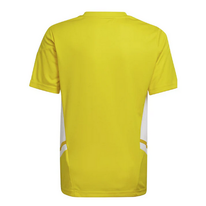 adidas Youth Condivo 22 Jersey - Yellow apparel closeout - Third Coast Soccer