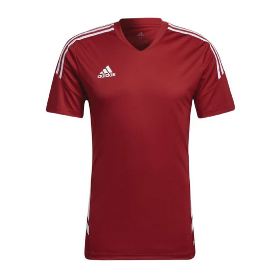 adidas Condivo 22 Jersey - Red/White apparel closeout - Third Coast Soccer