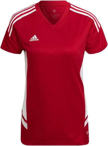 adidas Women's Condivo 22 Jersey - Red apparel closeout - Third Coast Soccer