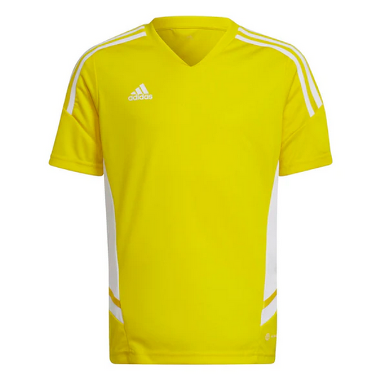 adidas Youth Condivo 22 Jersey - Yellow apparel closeout - Third Coast Soccer