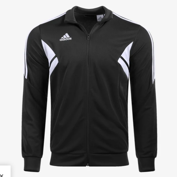adidas Men's Condivo 22 Track Jacket - Black/White Jacket Black/White Mens Small - Third Coast Soccer