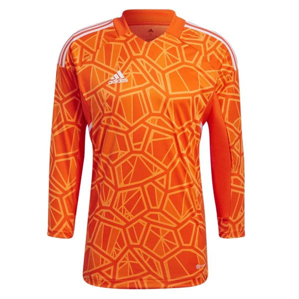 adidas Condivo 22 Goalkeeper LS Jersey - Orange Goalkeeper Orange Mens Small - Third Coast Soccer
