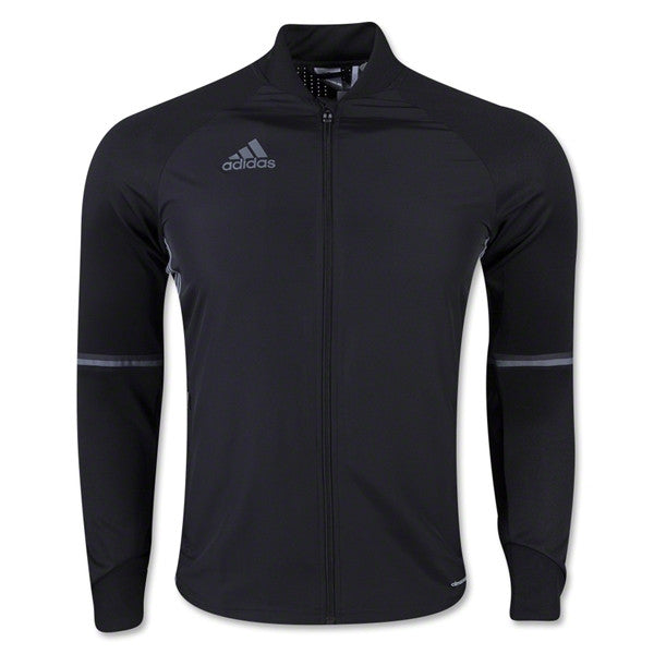 Adidas Condivo 16 Training Jacket - Black/Vista Grey Jackets 3Xlarge Black/Vistagrey - Third Coast Soccer